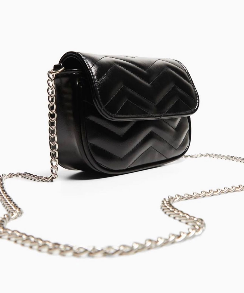 Bolso bandolera acolchado