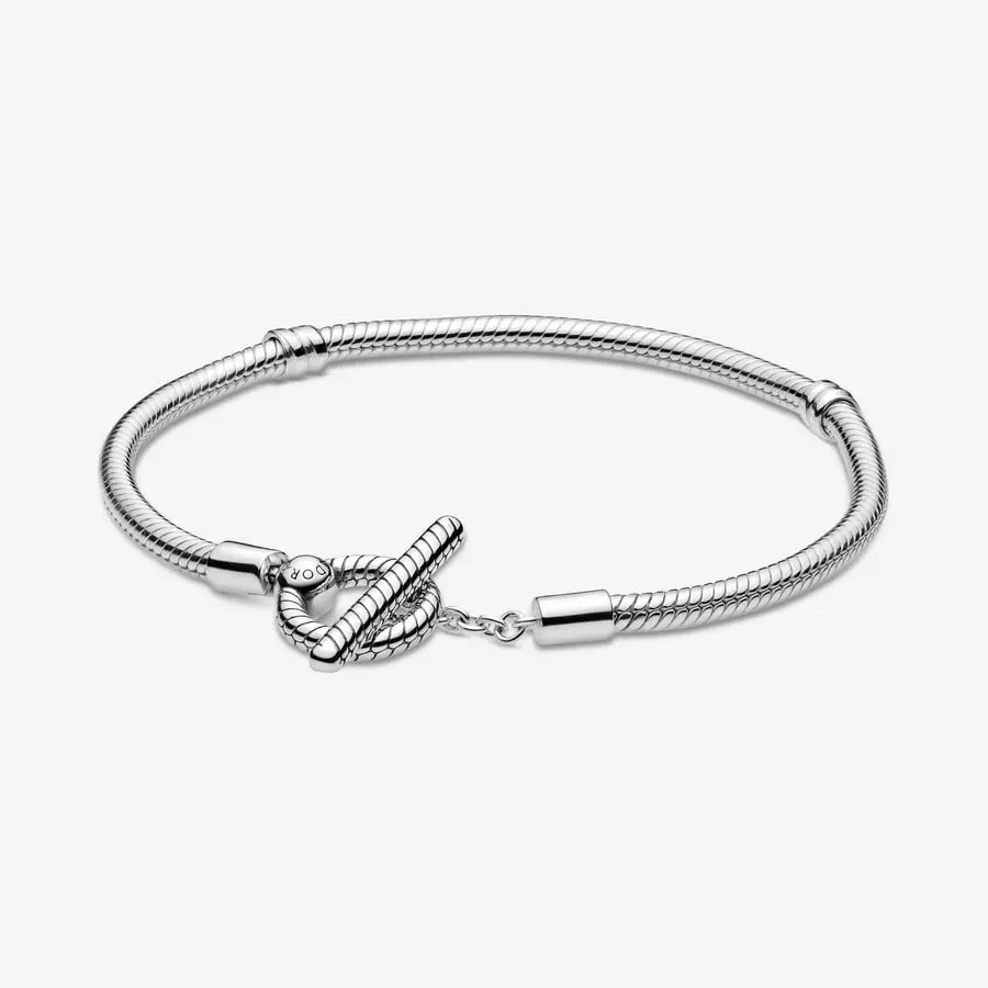 Pulsera Moments Cadena Serpiente cierre barra T