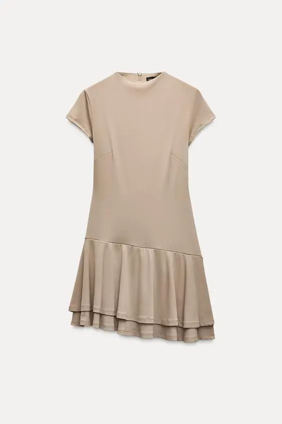 Vestido Mono Corto Volantes