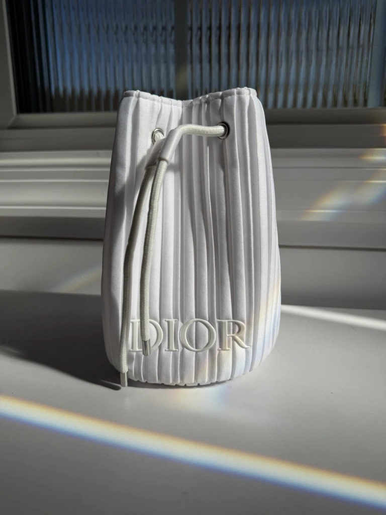 Dior Pochon Pouch White