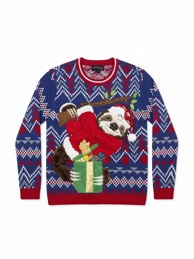 Sloth Holiday Knit