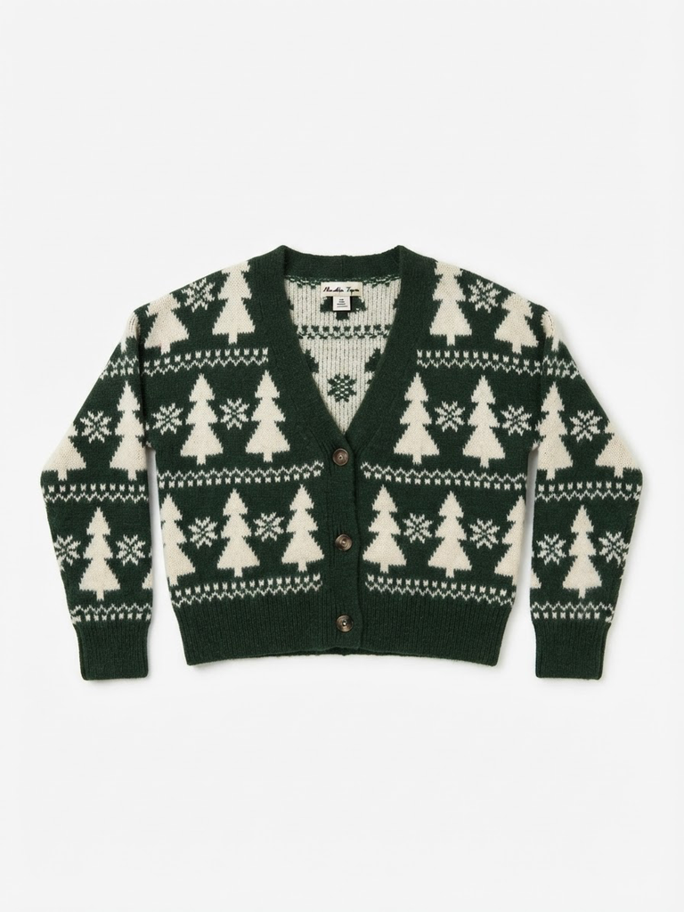 Pine Tree Alpine Cardigan