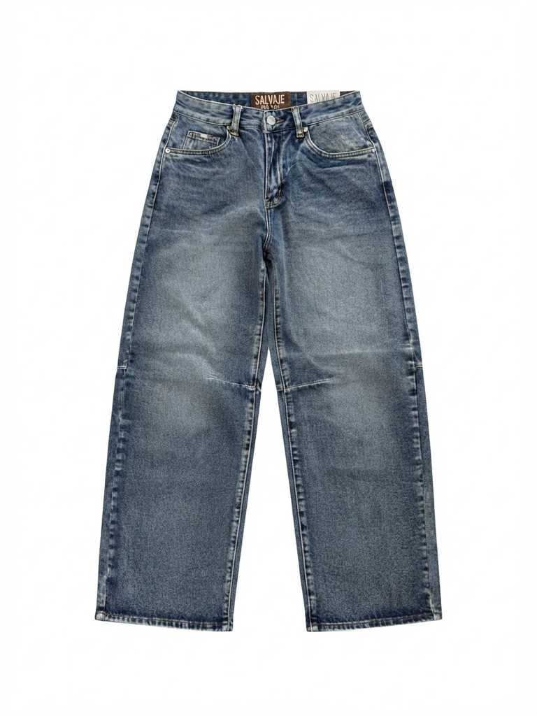 Salvaje Barrel-Fit Denim Jeans