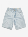 Salvaje Light Wash Denim Bermuda Shorts