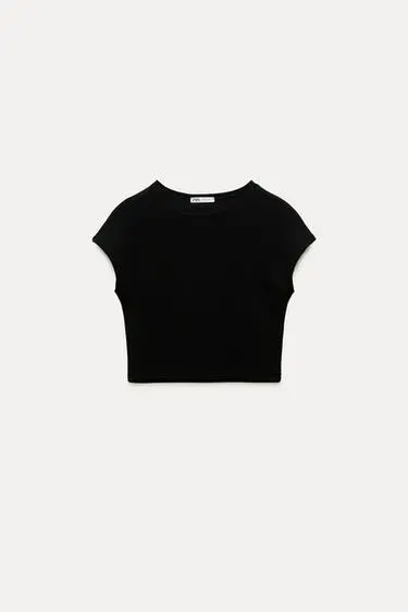 Top Crop Algodon y Modal