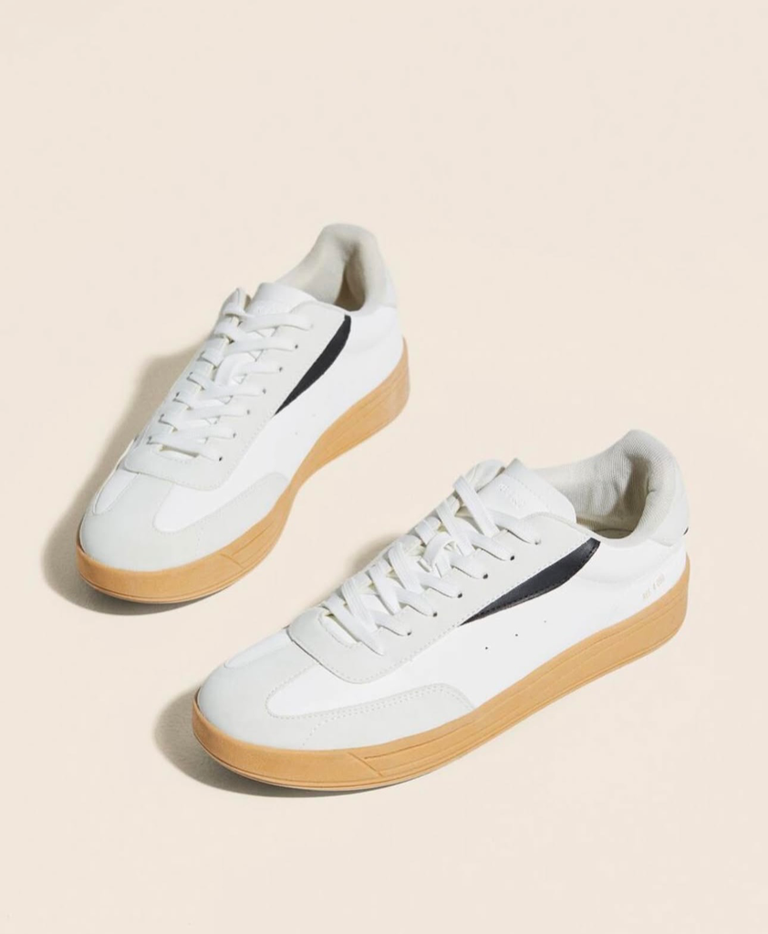 Zapatilla estilo retro